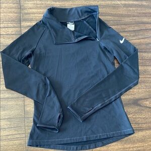 Nike Pro Dri-Fit Black Long Sleeve Pullover size Medium